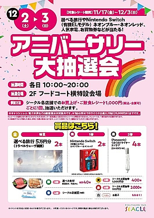 ★☆16周年アニバーサリー大抽選会☆★