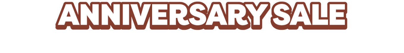 ANNIVERSARY SALE アニバーサリーセール